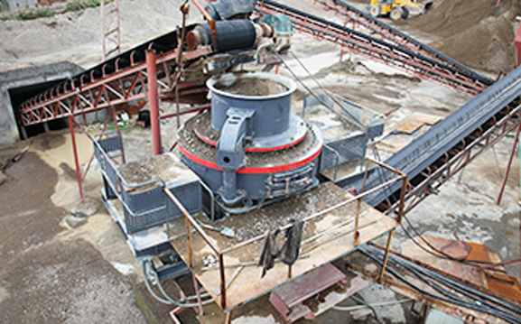 湖北時產200噸成品機製砂的鵝卵石製砂生產線